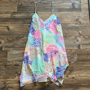 Lily Pulitzer colorful patterned flowy dress size XS